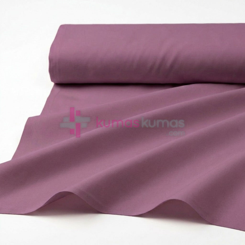 Duz Poplin 654-1 Koyu Lila